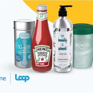 Walmart+ InHome x Loop recycle packaging 