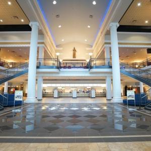 Lobby of Palladium movie theater
