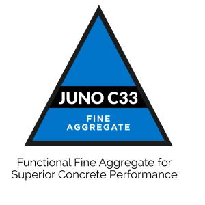 Juno C33 Fine Aggregate logo