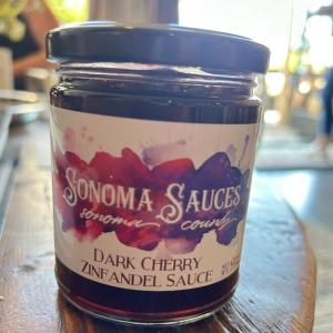 Sonoma Sauces Dark Cherry sauce.