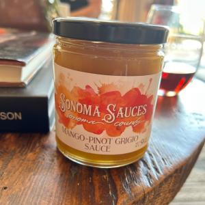 Sonoma Sauces: Mango-Pinot Grigio Sauce.