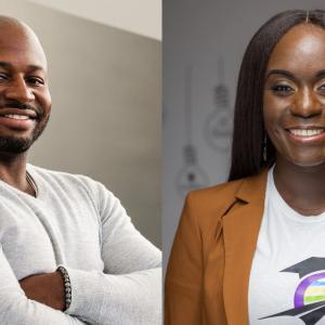 Jevon Wooden and Samantha Sinclair