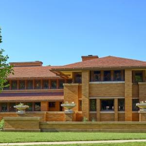 Frank Lloyd Wright’s Martin House.