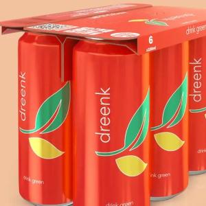 pack of 6 canned drinks