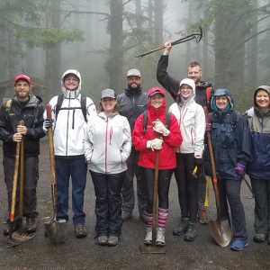group picture of hikers