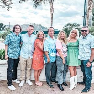 Kayla shown with a group of friends.