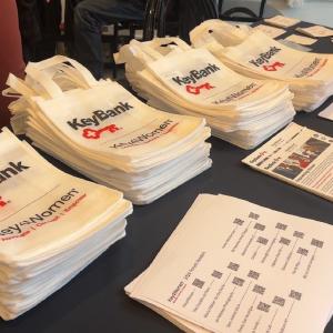 KeyBank Key4Women Registration Table.