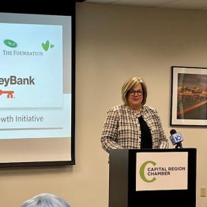 Photo: Fran O’Rourke, KeyBank Capital Region Market President