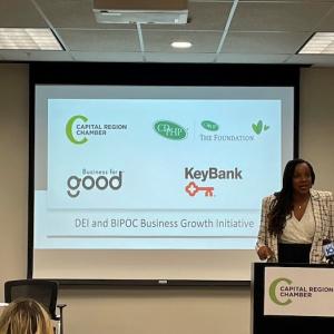 Photo: Tamika Otis, KeyBank Capital Region Corporate Responsibility Officer