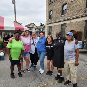KeyBank volunteers in Buffalo