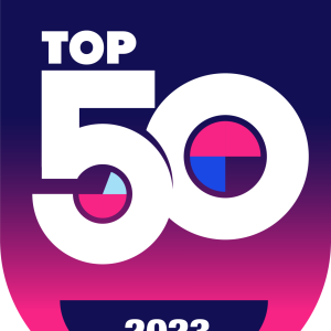 DiversityInc Top 50 2023 logo.