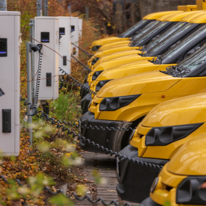 school buses charging