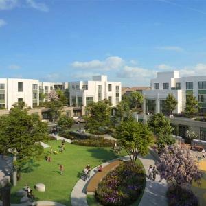 Jordan Downs Phase 3B will offer 107 apartments to low-to-moderate income families. Property amenities will include a leasing office, community room and ample outdoor areas.