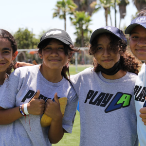 Group of people smiling