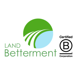 Land Betterment Certified B Corporation logo