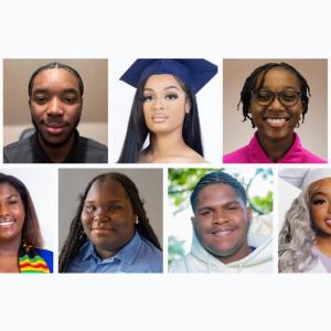 Collage of student faces