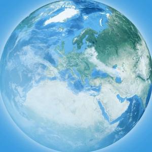 illustration of the earth