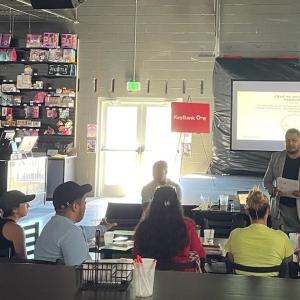 KeyBank La Plaza Workshop.