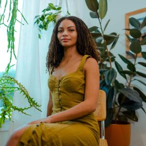 Leah Thomas, of @GreenGirlLeah