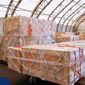 Photo of fixed scanners in delivery boxes. Photo credit: Presidencia de la República @presidenciacr