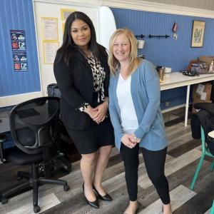 Liberty Community Services Team Members shown in an office.