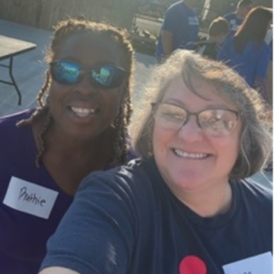 Two Aflac employees smiling