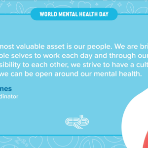 Lisa Jones and quote "CRB's most valuable asset is our people."