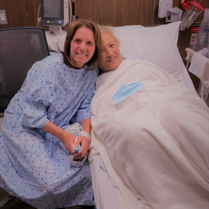 Liz Sylvester and Marilyn Rivera