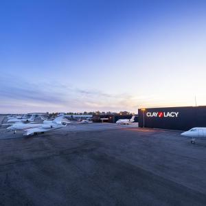 Clay Lacy Aviation hopes to make John Wayne Airport a hub for electric aircraft service.