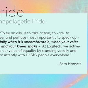 Logitech Pride Quote 