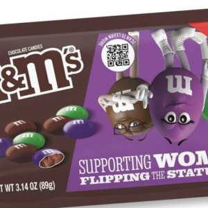 Photo of M and M's package - supporting women flipping the status quo