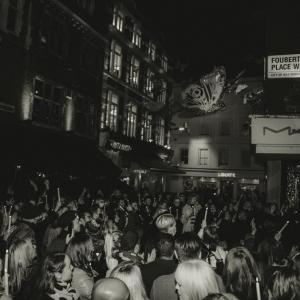 people at an AIDS vigil