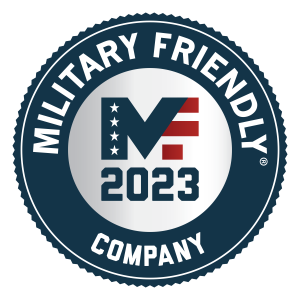 Military Friendly Company 2023 badge