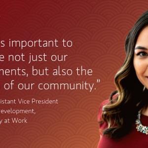 I think it's important to celebrate not just our achievements, but also the strength of our community Lisa Boyce Assistant Vice President B2C Content Development, Morgan Stanley at Work