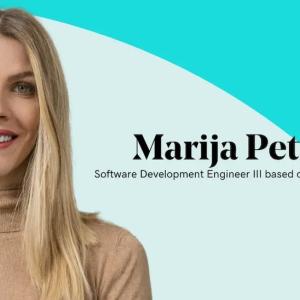 Marija Petrovic, Software Development Engineer from Belgrade, Serbia.