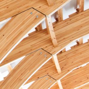 wood roof beams