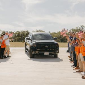 Dedication ceremony for U.S. Army Sergeant Anesi “Maverick” Tu’ufuli and his new home.