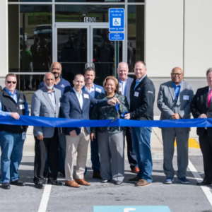 McDonough, Georgia mailer facility ribbon cutting