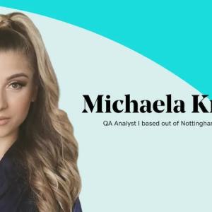 Michaela Krasteva, QA Analyst, GoDaddy.