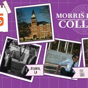 Collage of Morris Brown College: Retool your school.