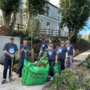 Motorola Solutions employee volunteers