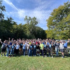 Motorola Solutions employee volunteers