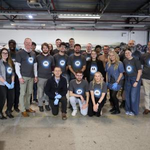 Motorola Solutions employee volunteers