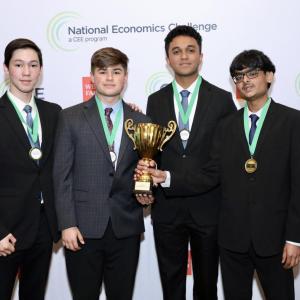 First place student winners