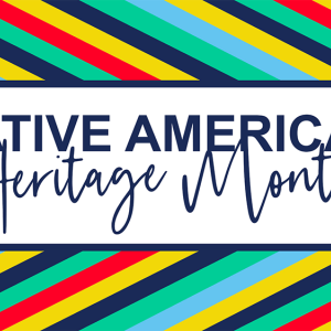 Native American Heritage Month logo