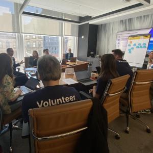 Nielsen volunteers consult with nonprofits driving representation in media and technology during our global day of service