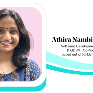 Athira Nambiath Asokan, Software Development Engineer, GoDaddy.