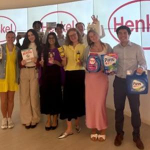 Group photo of interns