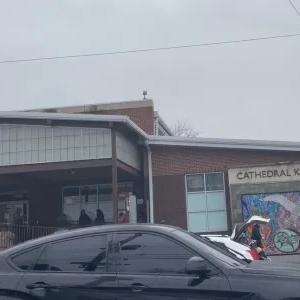 Outside of Cathedral Kitchen 