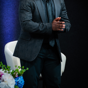 Daniel Blackman on stage